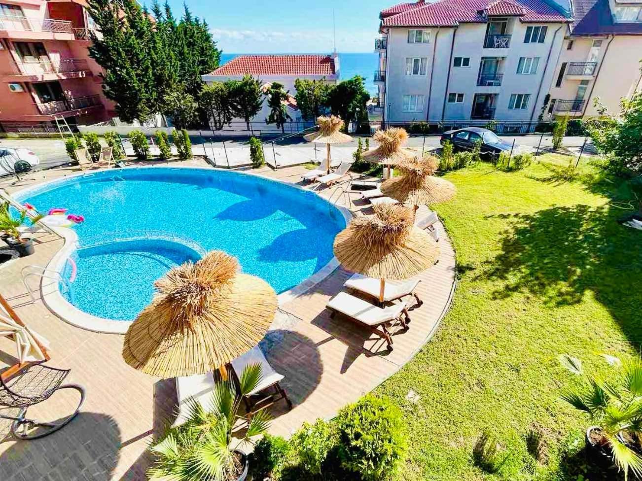 Larenta Sveti Vlas, Ulitsa Cherno More 12 Exteriér fotografie